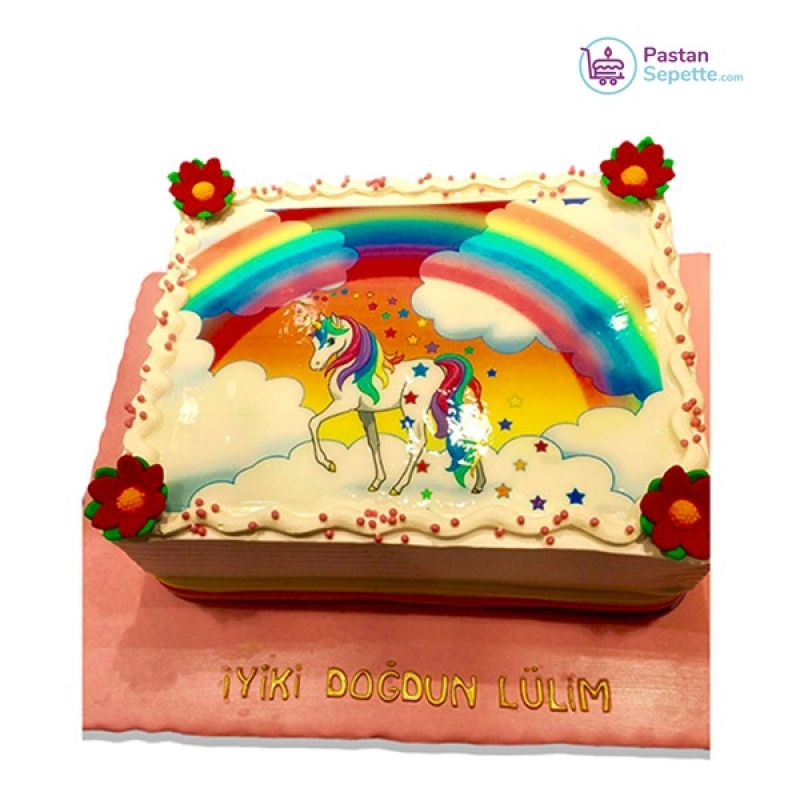 Unicorn Resimli Pasta 194.92 TL + KDV